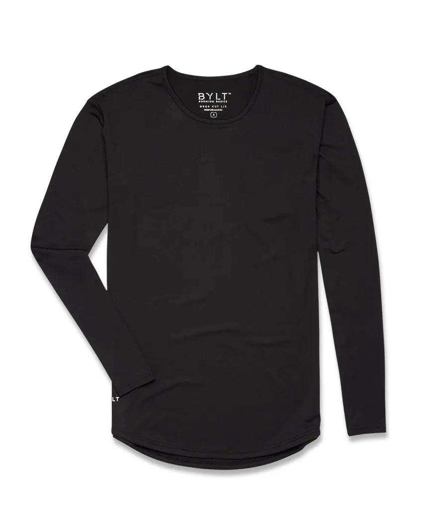 Performance  Drop-Cut Long Sleeve Shirt