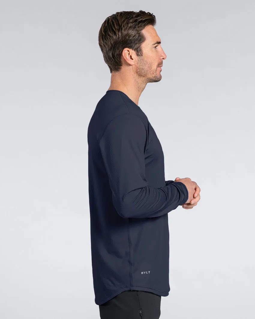 Performance  Drop-Cut Long Sleeve Shirt