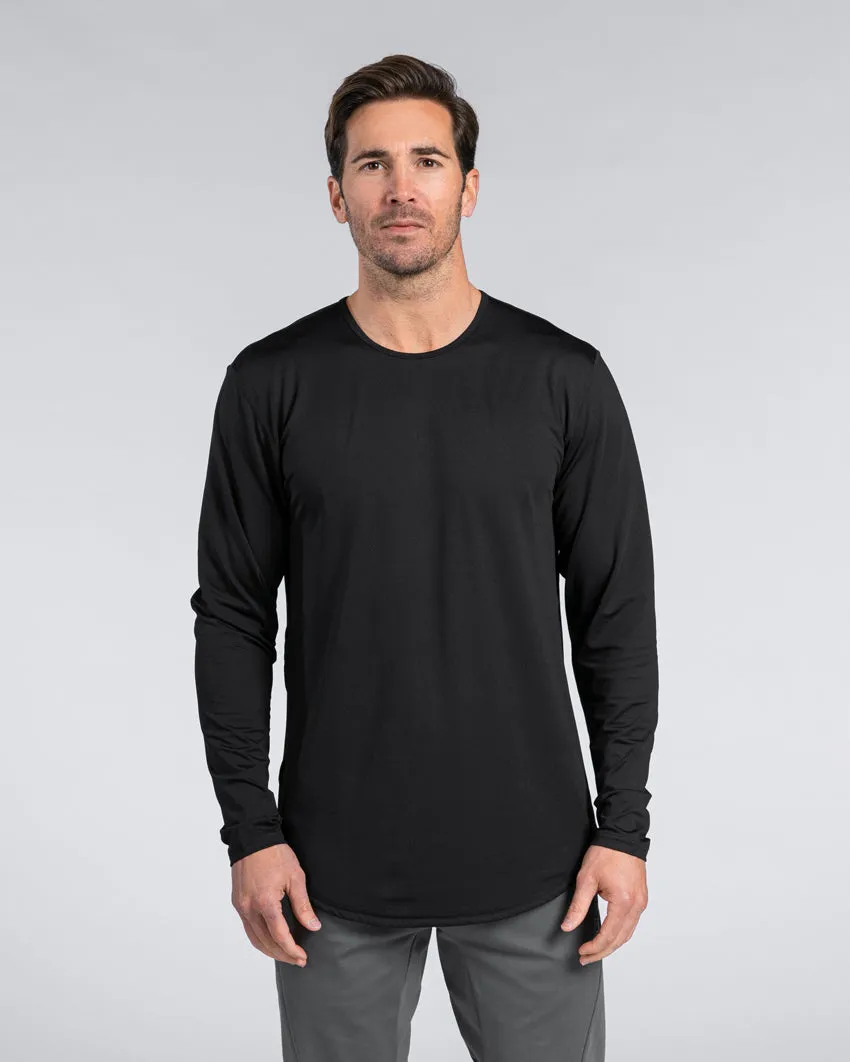 Performance  Drop-Cut Long Sleeve Shirt