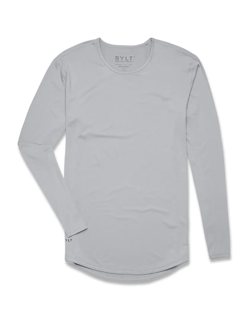 Performance  Drop-Cut Long Sleeve Shirt