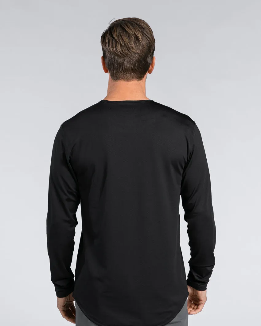 Performance  Drop-Cut Long Sleeve Shirt