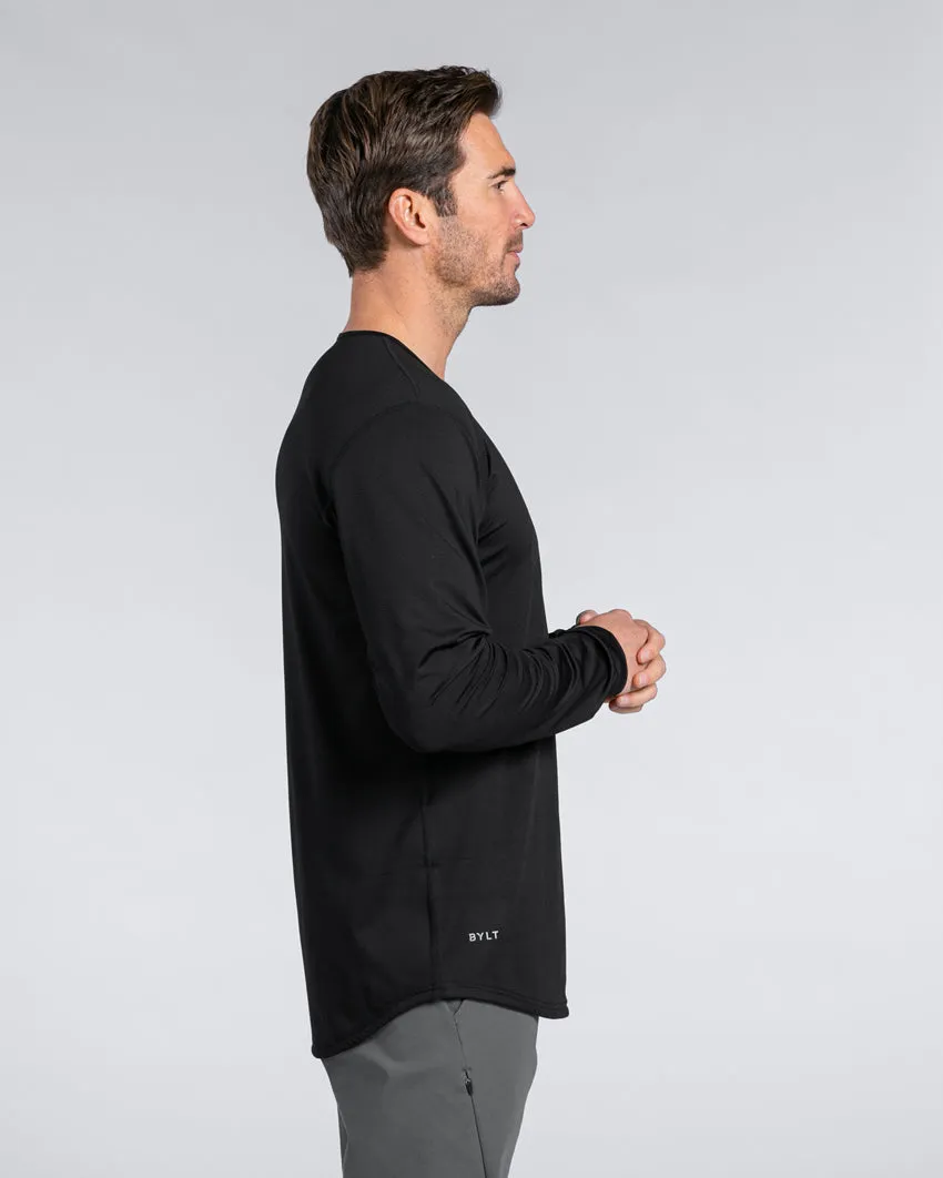 Performance  Drop-Cut Long Sleeve Shirt