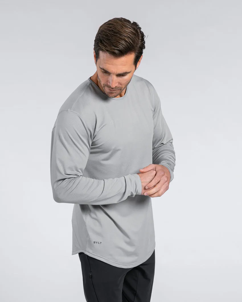 Performance  Drop-Cut Long Sleeve Shirt