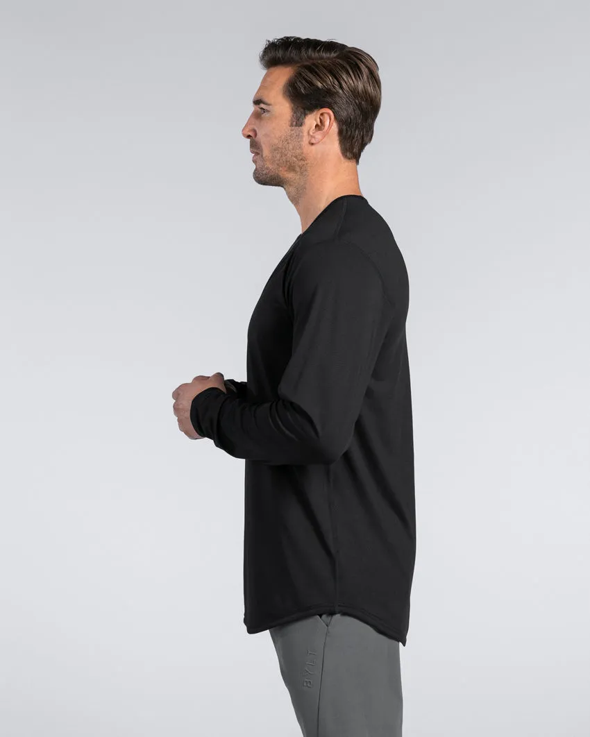 Performance  Drop-Cut Long Sleeve Shirt