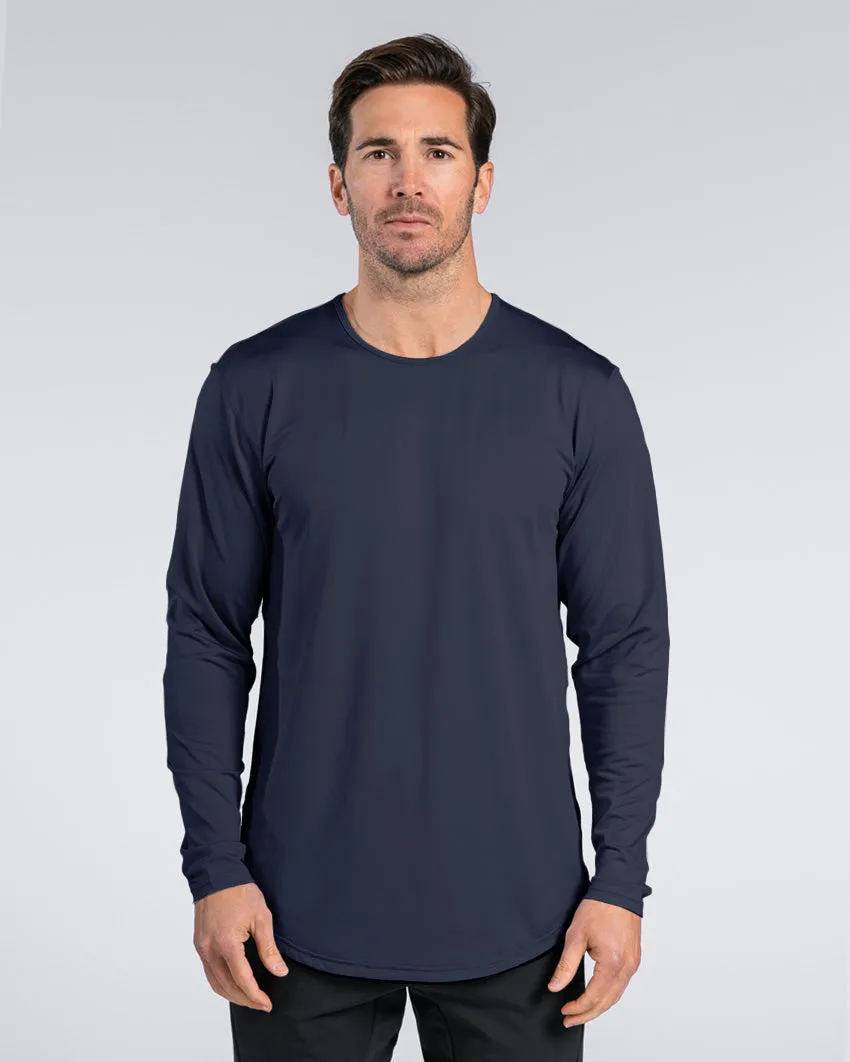 Performance  Drop-Cut Long Sleeve Shirt