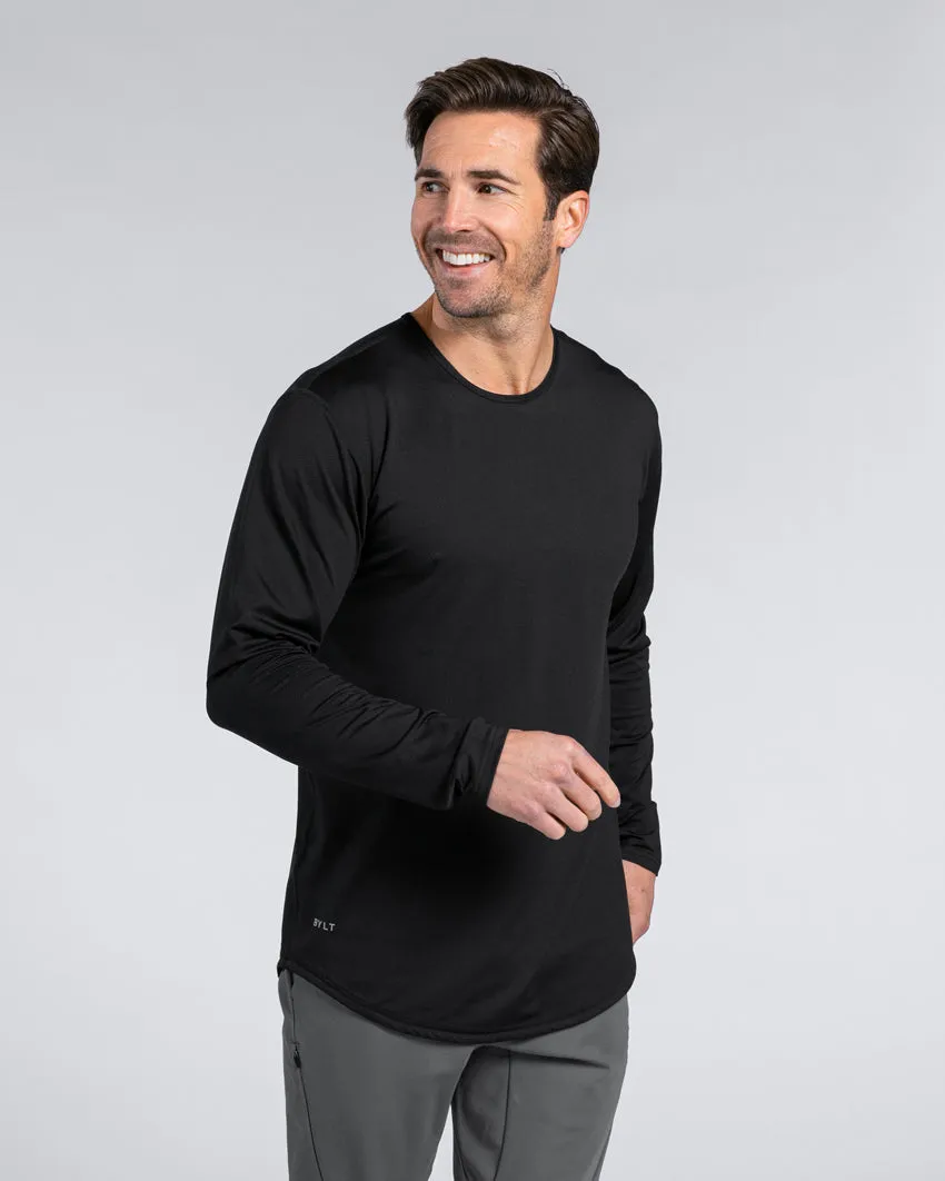 Performance  Drop-Cut Long Sleeve Shirt