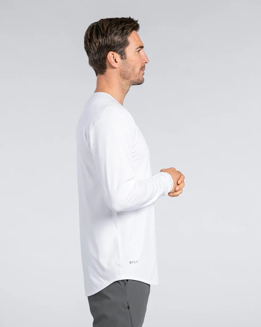 Performance  Drop-Cut Long Sleeve Shirt