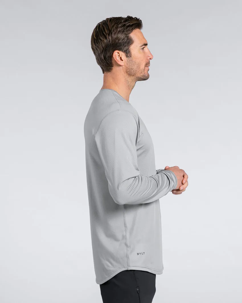 Performance  Drop-Cut Long Sleeve Shirt