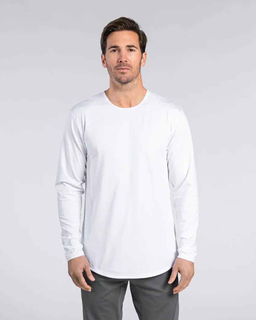 Performance  Drop-Cut Long Sleeve Shirt