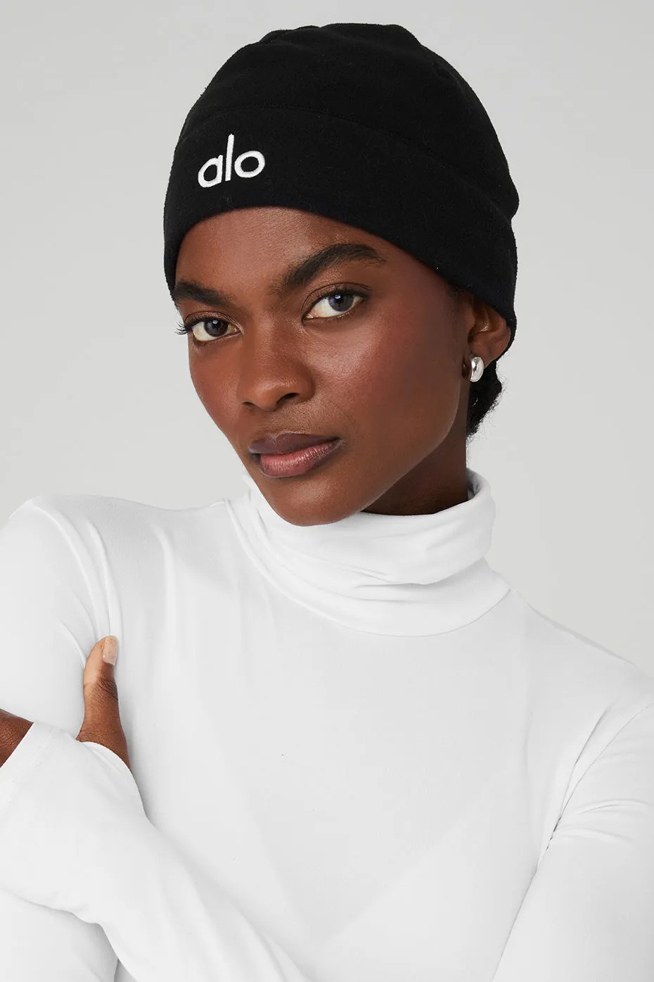 Performance Fleece Beanie - Black