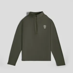 Performance Quarter Zip - OD Green