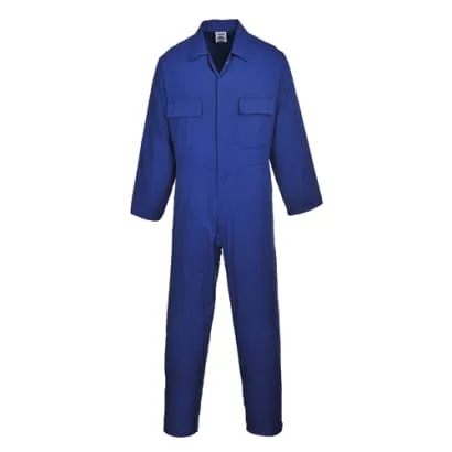 Portwest Euro Work Standard Stud Front Boiler suit Coverall Overall - S999