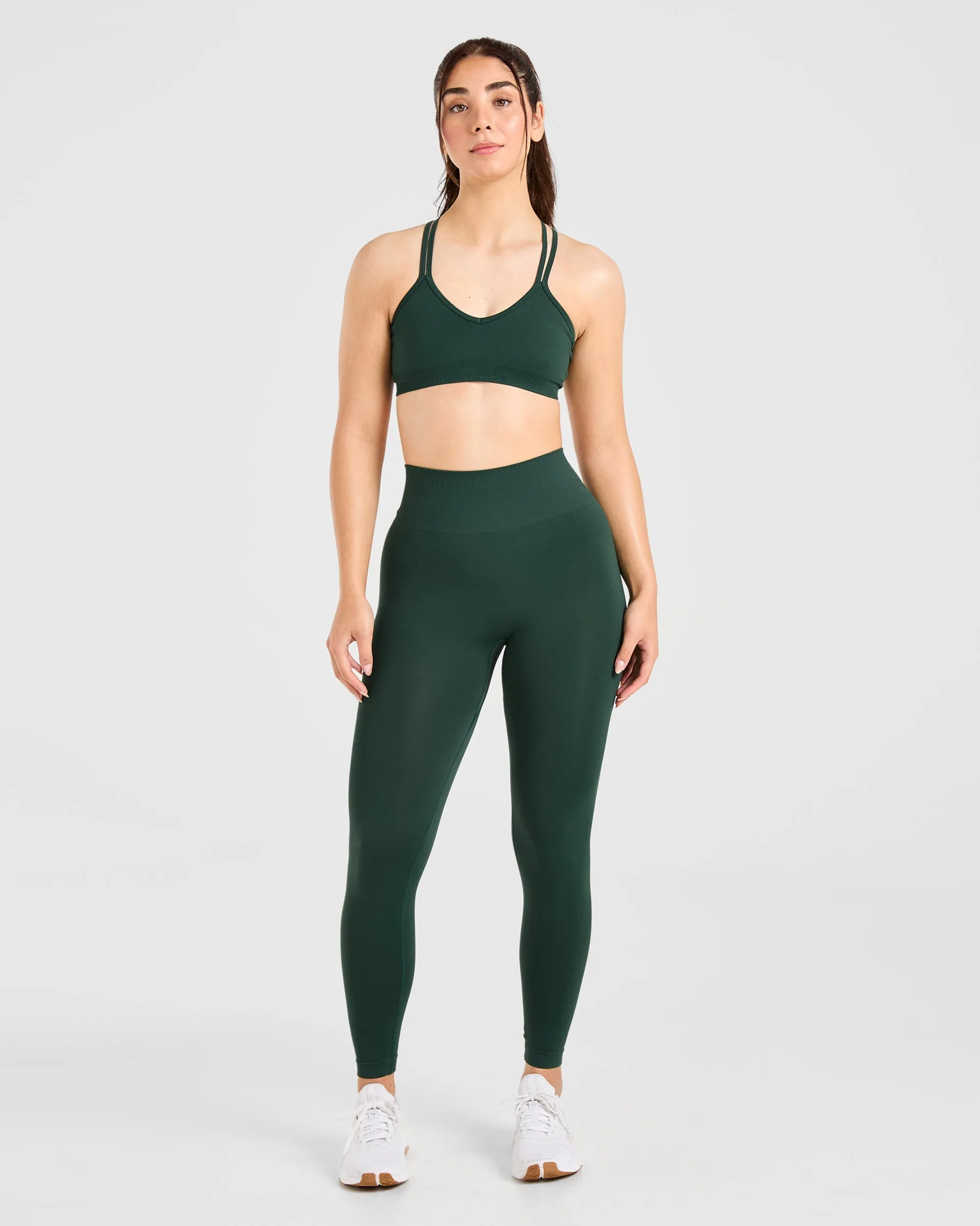 Power Seamless Leggings - Evergreen