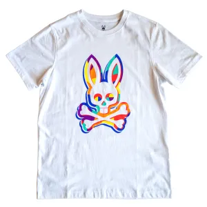 Psycho Bunny Binns Graphic Tee (White)