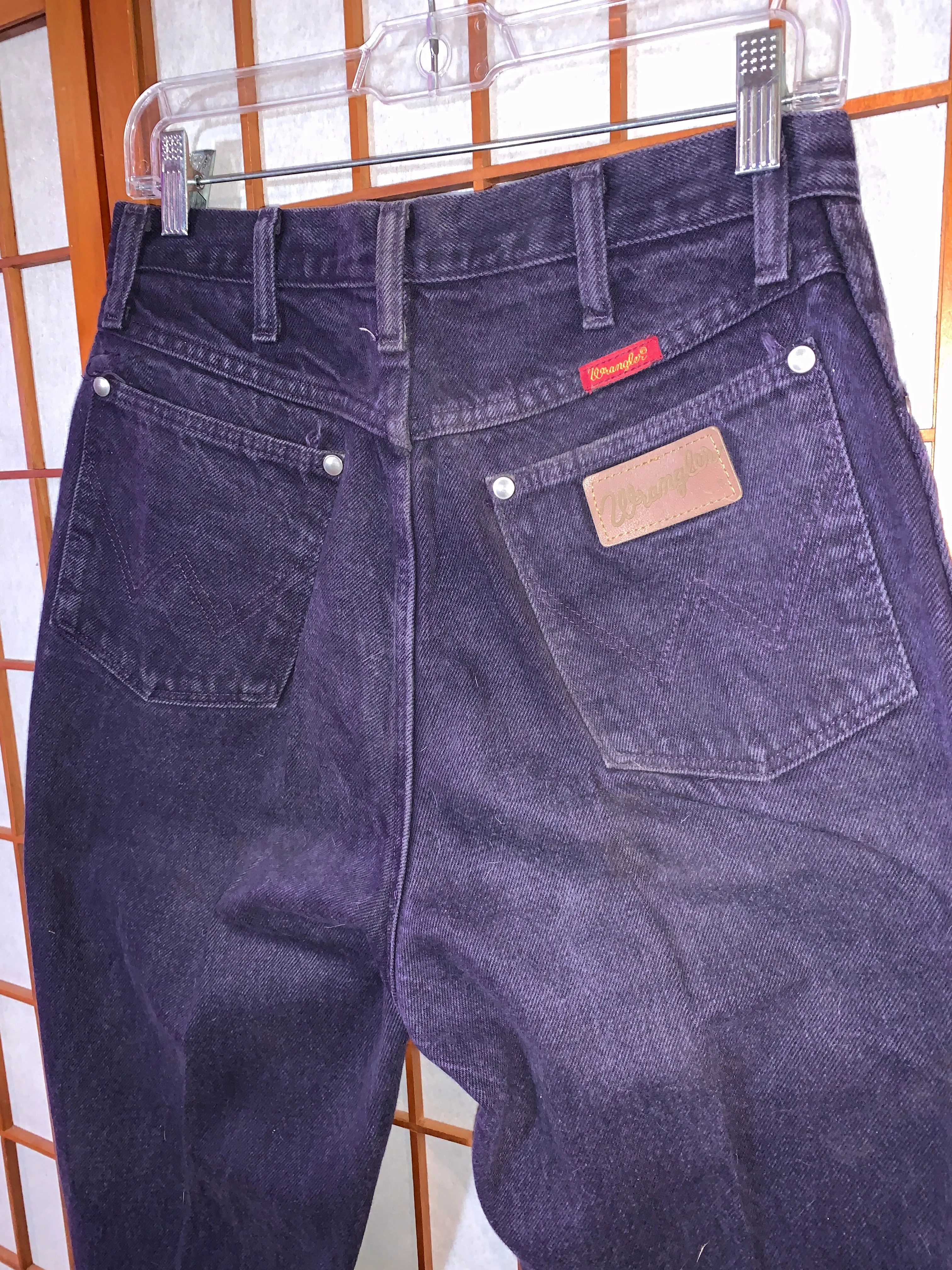 Purple Acid Cowgirl Jeans, Wrangler