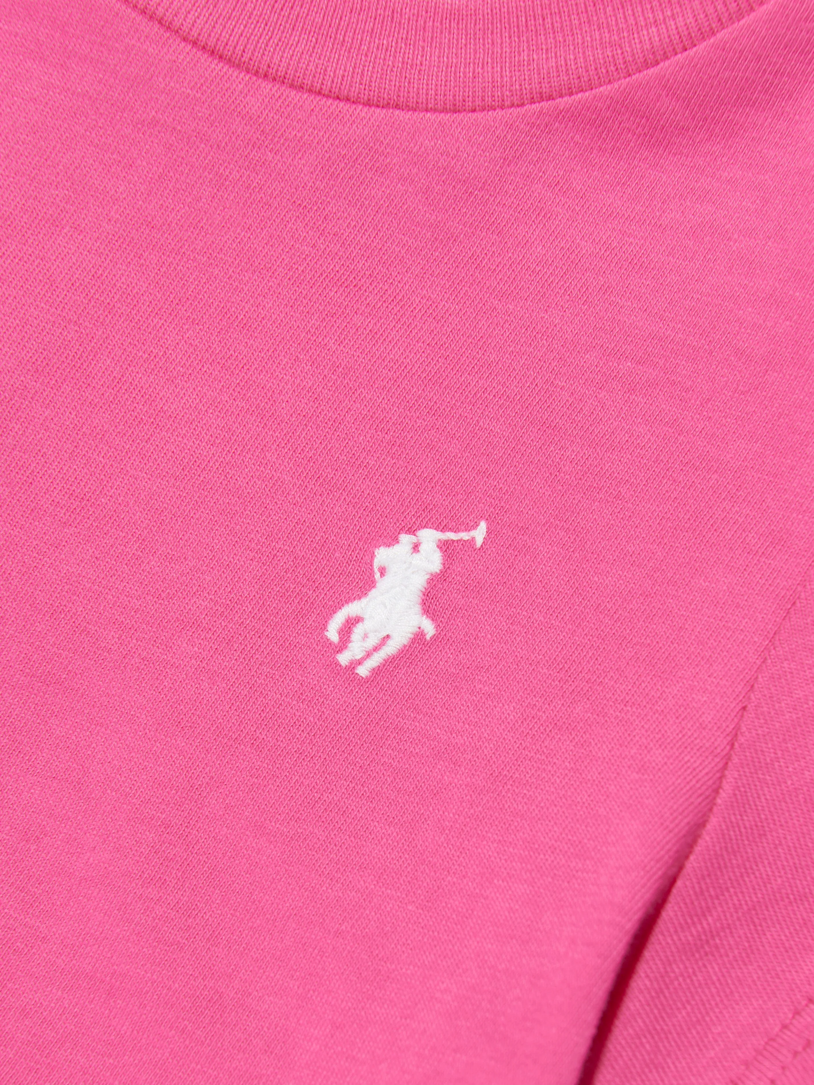 Ralph Lauren Baby Girls Logo T-Shirt in Pink