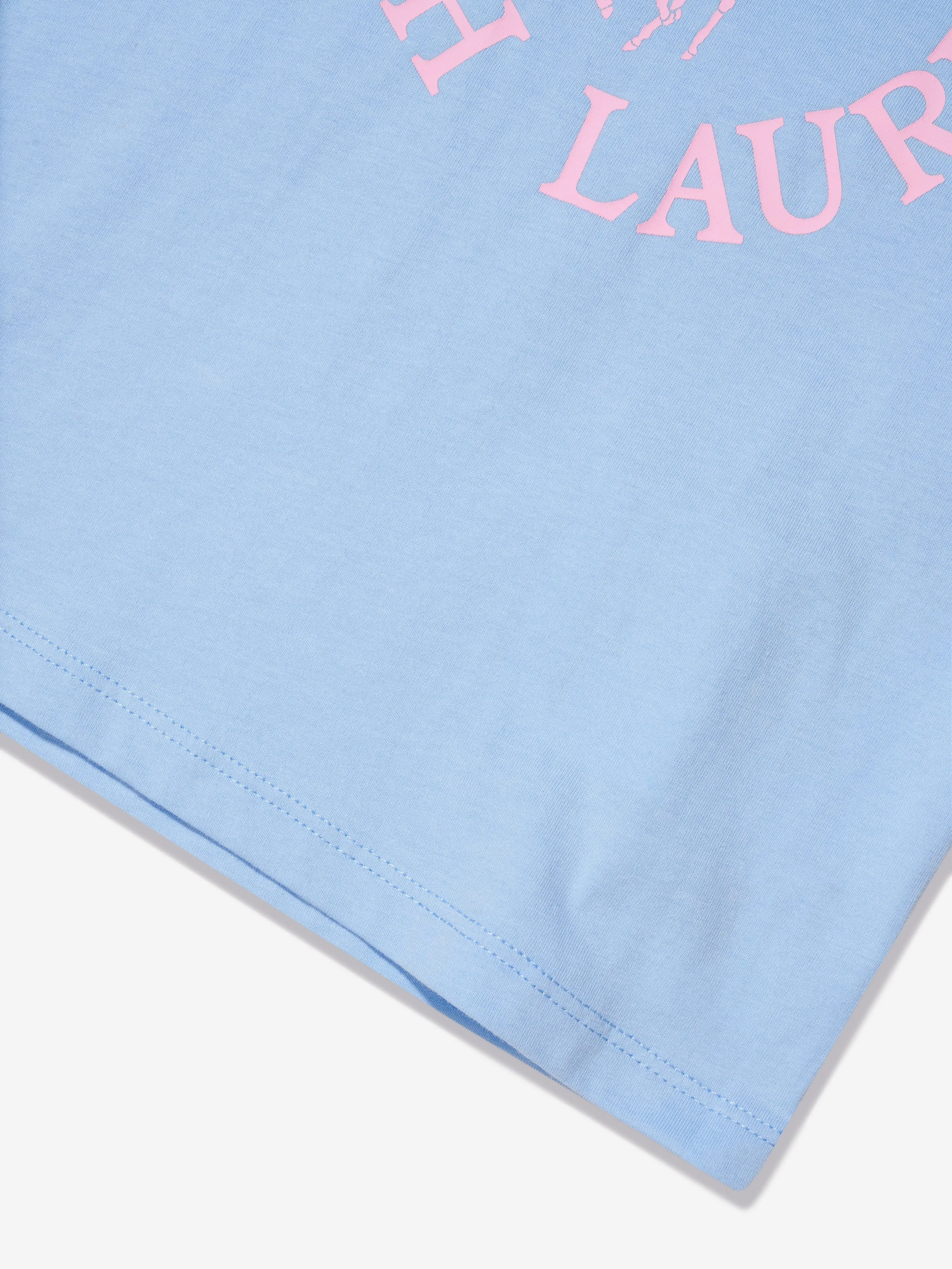 Ralph Lauren Girls Logo T-Shirt in Blue