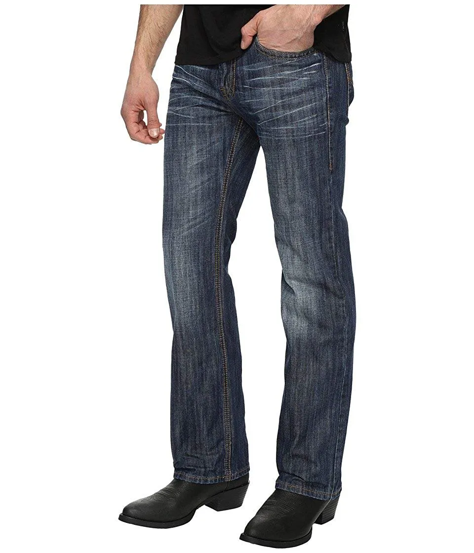 Rock and Roll Cowboy Men's Pistol Straight Leg Jeans M1P9491 32x34