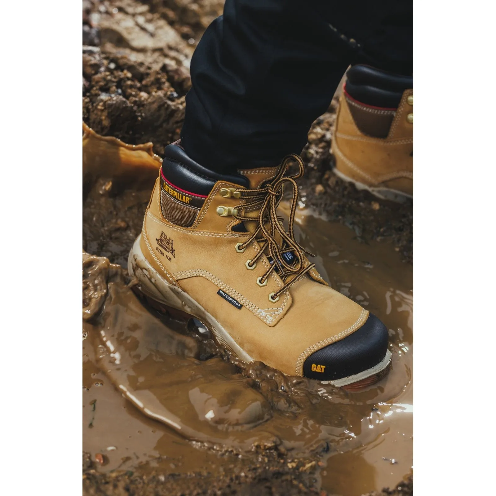 Spiro Waterproof Safety Boot S3 Honey Reset