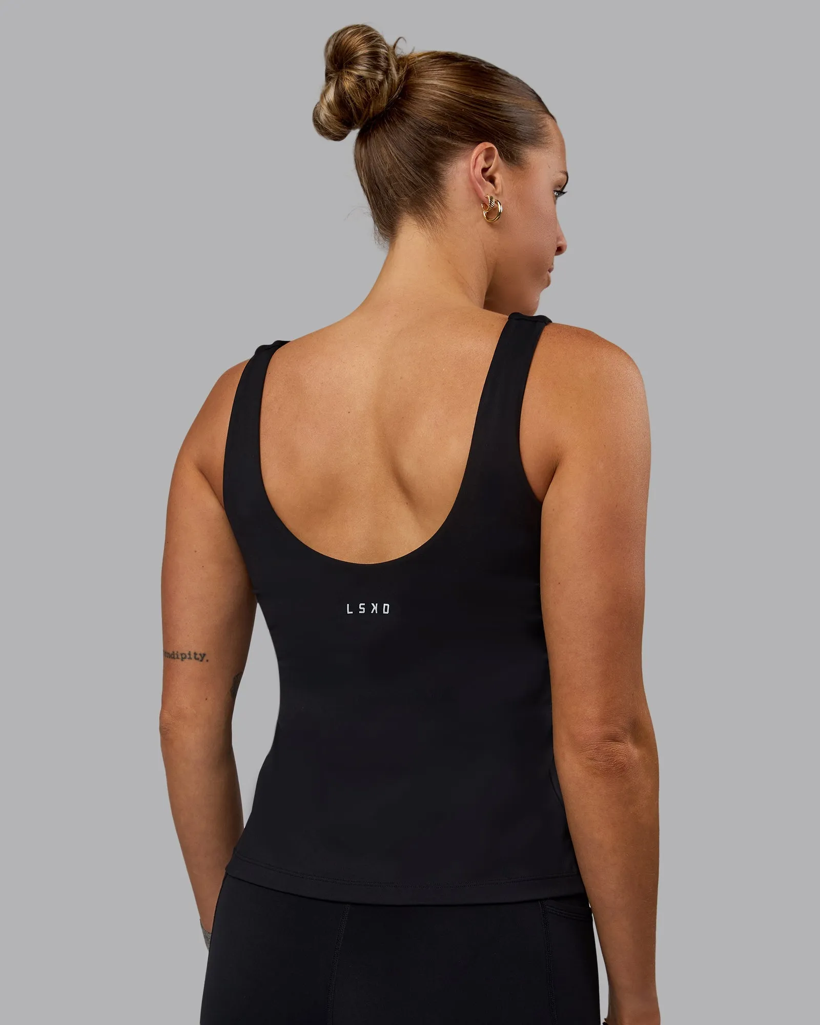 Staple Active Shelf Bra Tank - Black