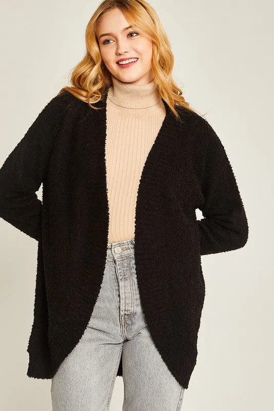 The Softest Open Cardigan