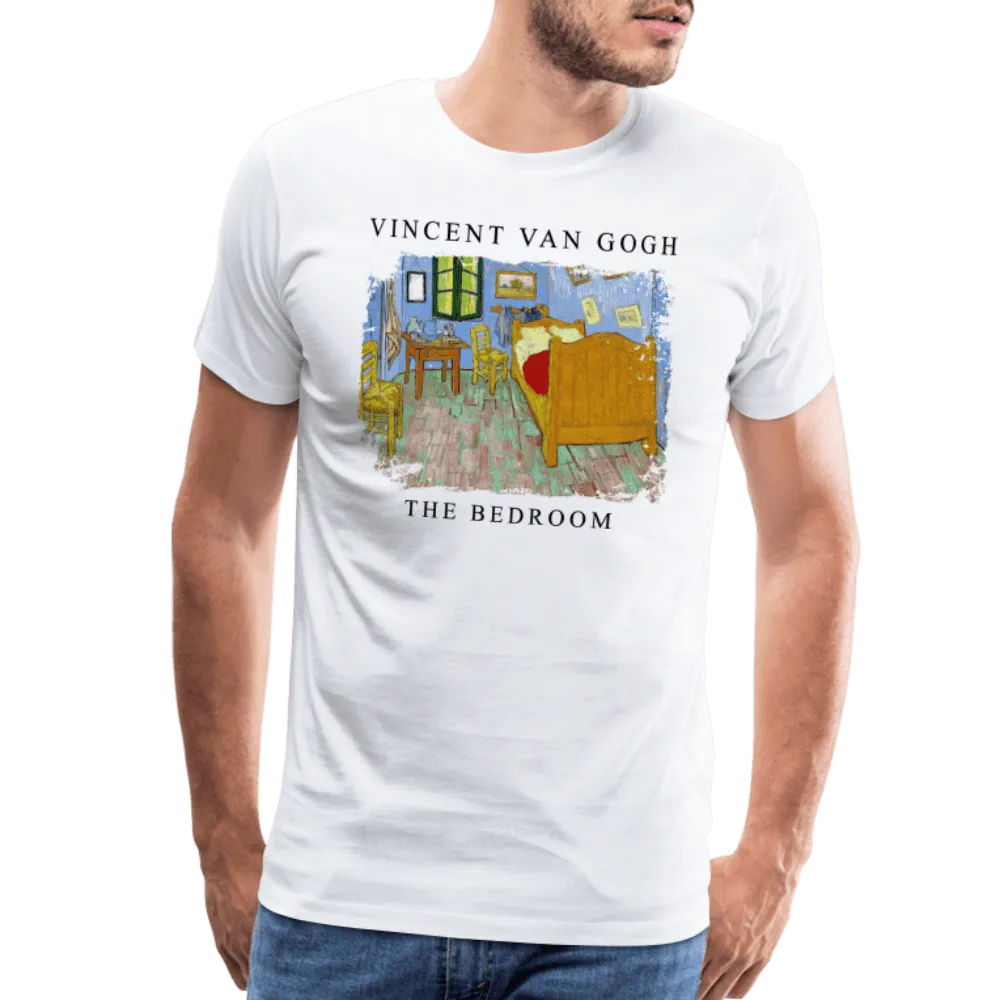 Vincent Van Gogh - The Bedroom, 1889 Artwork T-Shirt