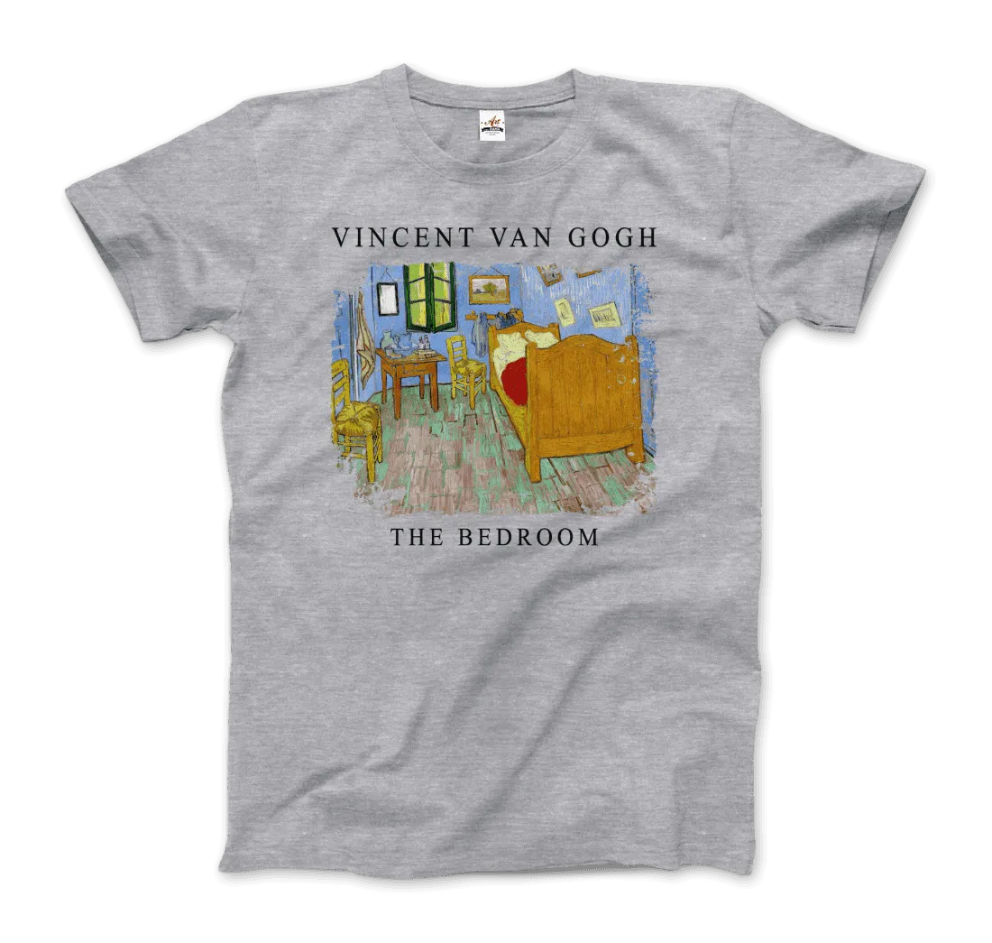 Vincent Van Gogh - The Bedroom, 1889 Artwork T-Shirt