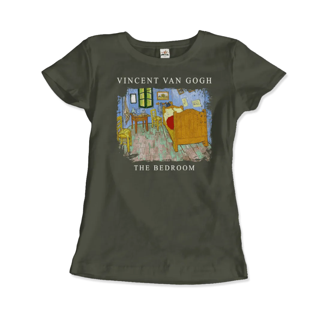 Vincent Van Gogh - The Bedroom, 1889 Artwork T-Shirt