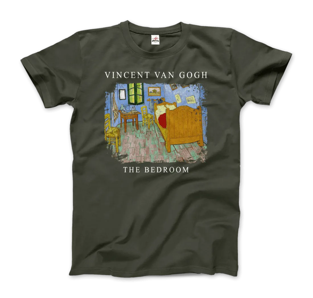 Vincent Van Gogh - The Bedroom, 1889 Artwork T-Shirt