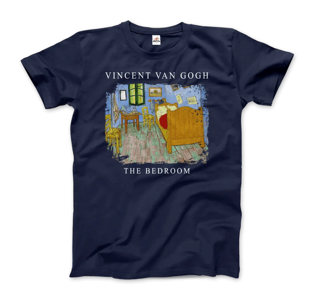 Vincent Van Gogh - The Bedroom, 1889 Artwork T-Shirt