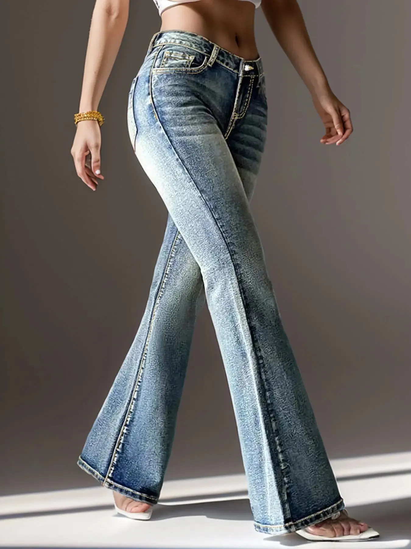 Vintage Embroidered Jeans