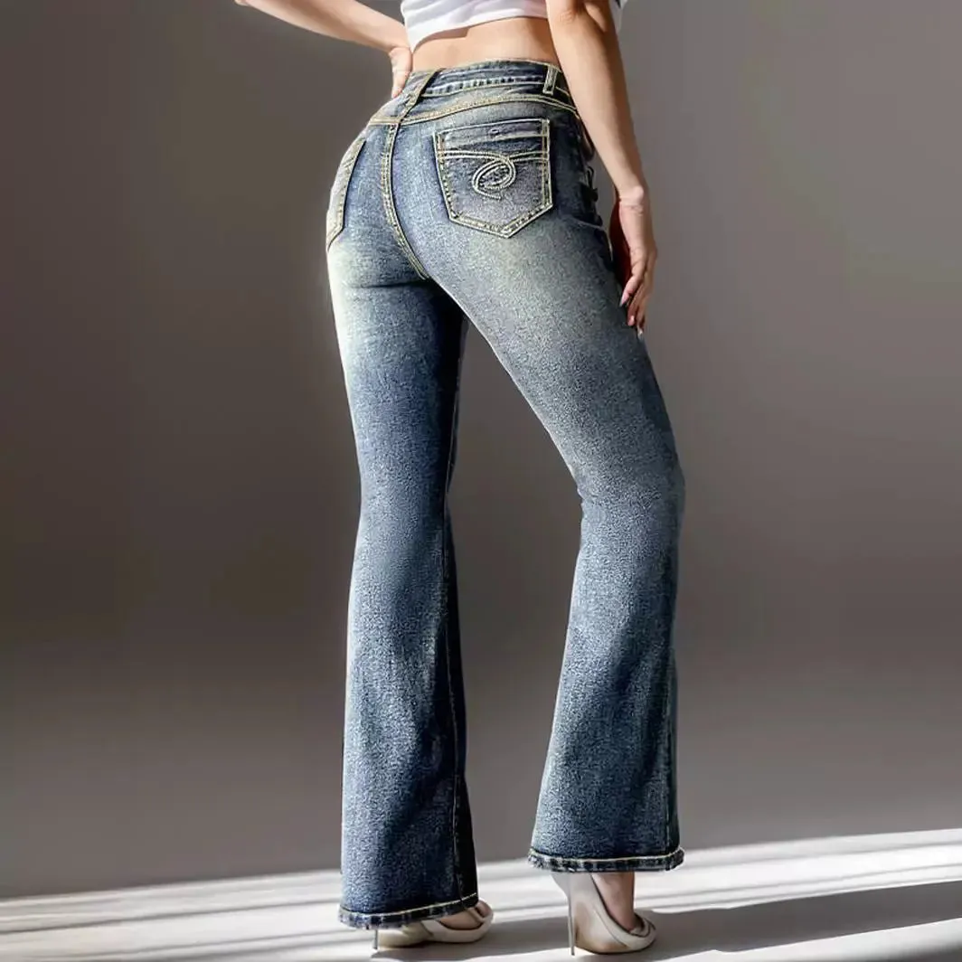 Vintage Embroidered Jeans