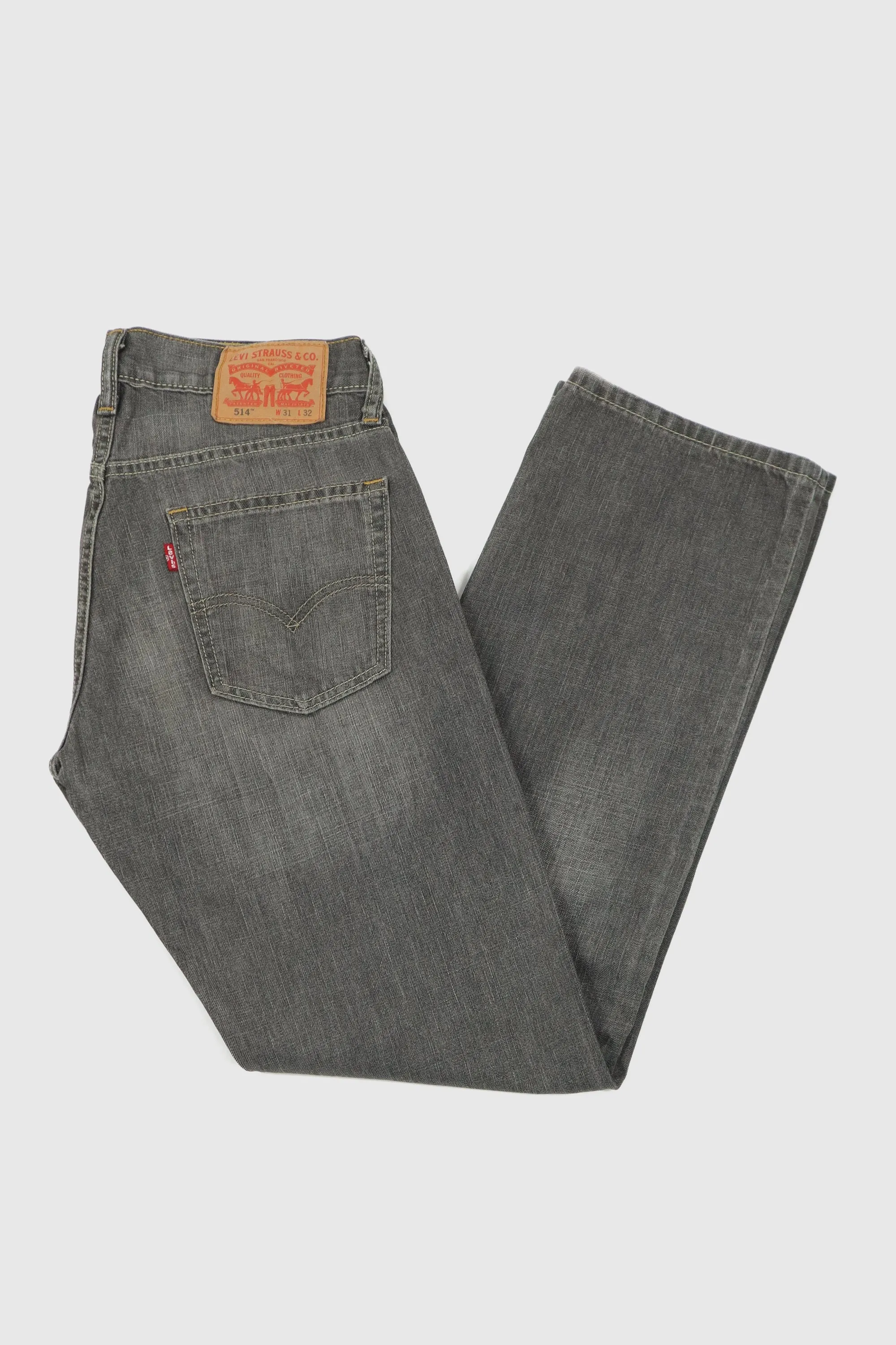 Vintage Faded Levi's 514 Straight Fit Jeans