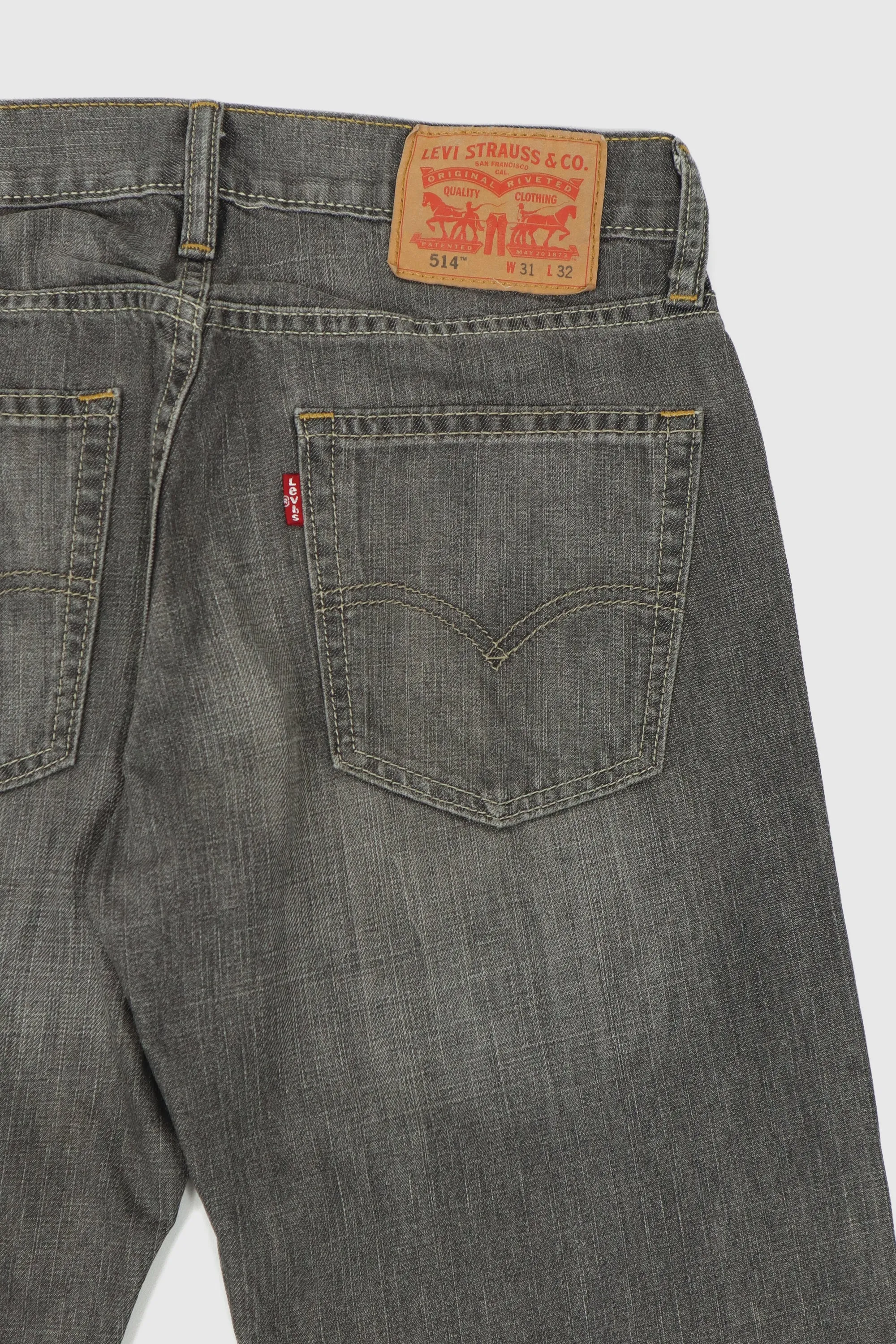 Vintage Faded Levi's 514 Straight Fit Jeans