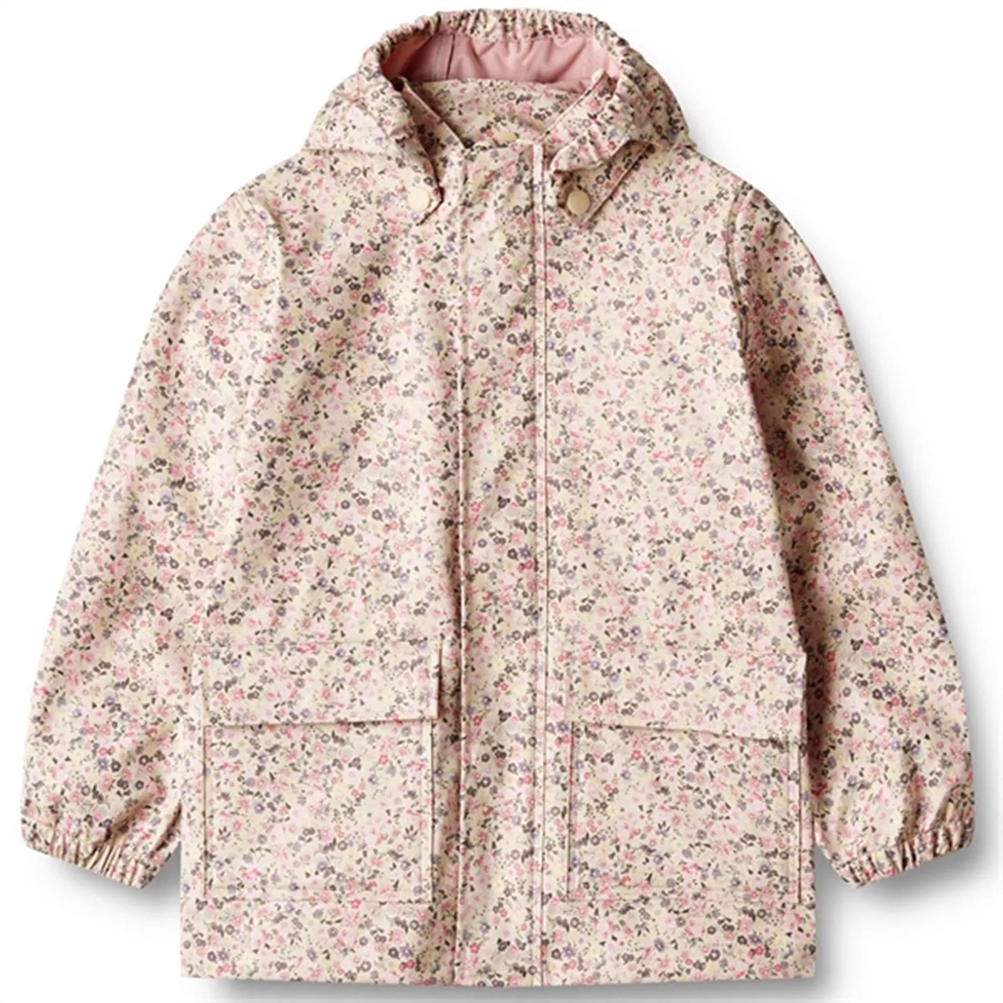 Wheat Rain Jacket Ola Clam Multi Flowers