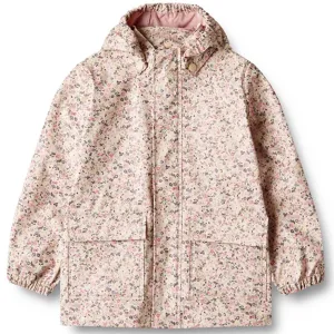 Wheat Rain Jacket Ola Clam Multi Flowers