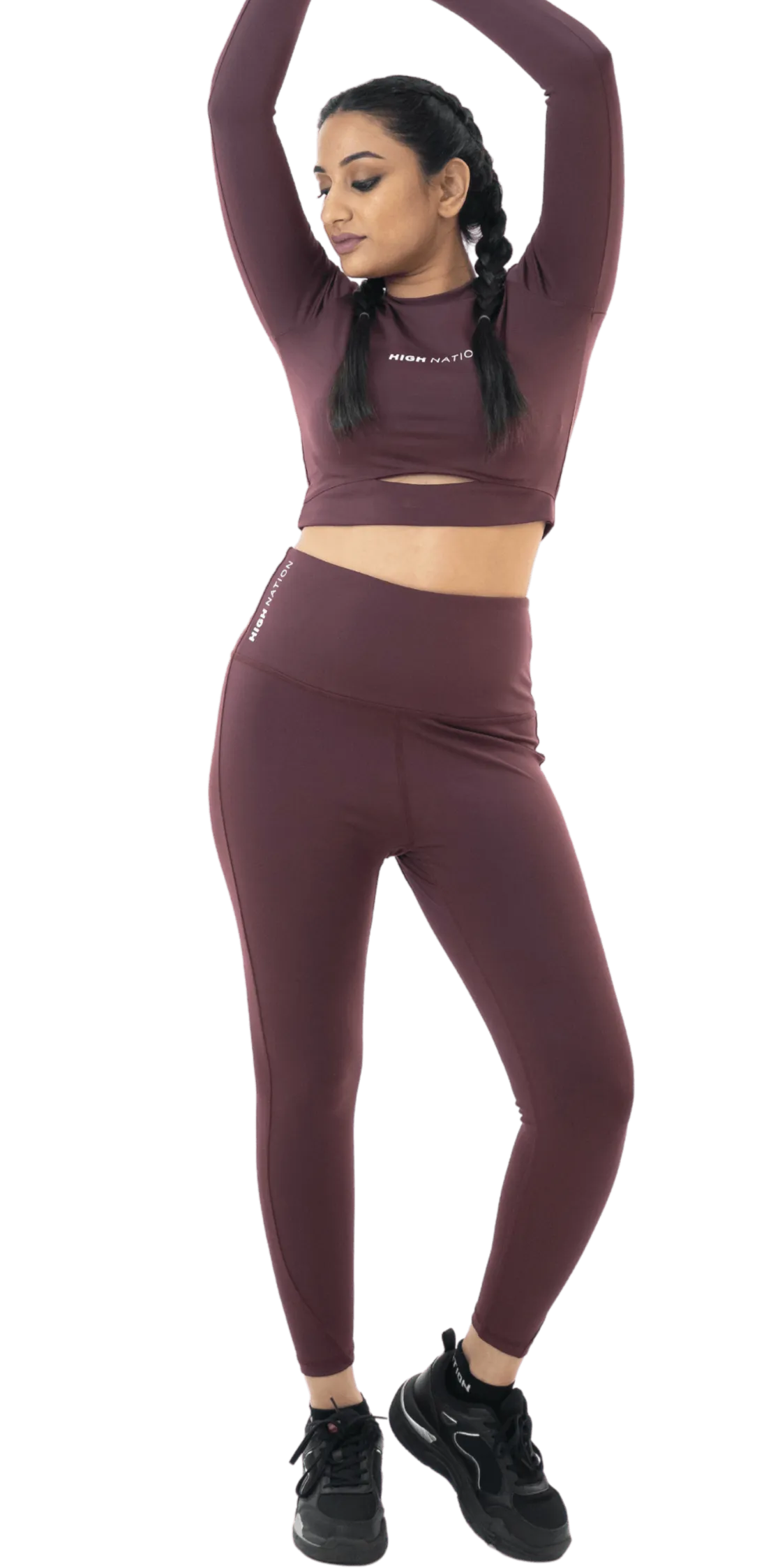 Wine Red Legging