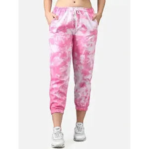 Womens Joggers Tie and Dye Print Relaxed Fit Track Pant