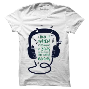 Wrong Song T-shirt