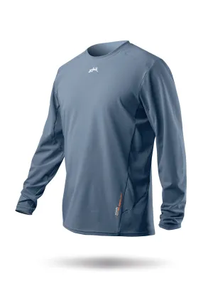 Zhik Mens Long Sleeve XWR Top - Cool Grey